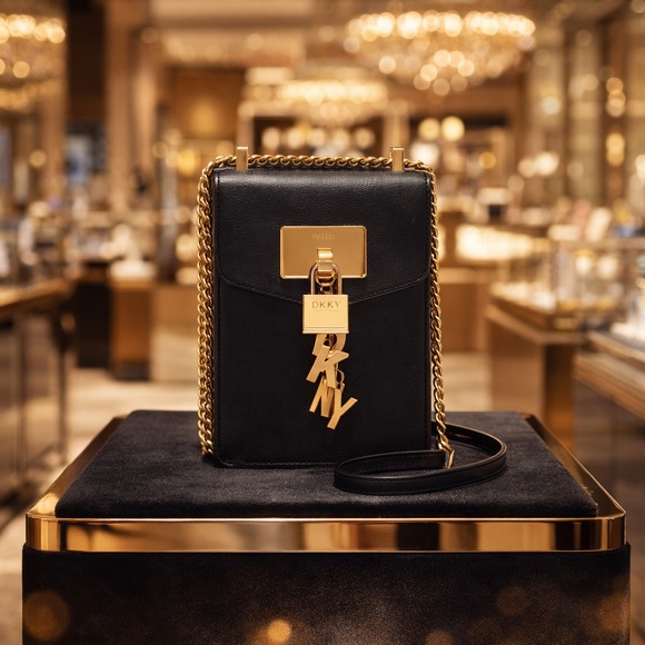 Dkny Handbags - DKNY Elissa North South Crossbody Bag